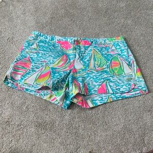 Lilly Pulitzer Sailboat Shorts